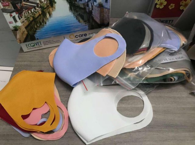 Combo 20 cái KHẨU TRANG VẢI 3D Dùng nhiều lần | BigBuy360 - bigbuy360.vn