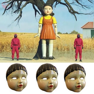 Mặt nạ hóa trang thành nhân vật trong phim Trò Chơi Con Mực cho lễ hội Halloween