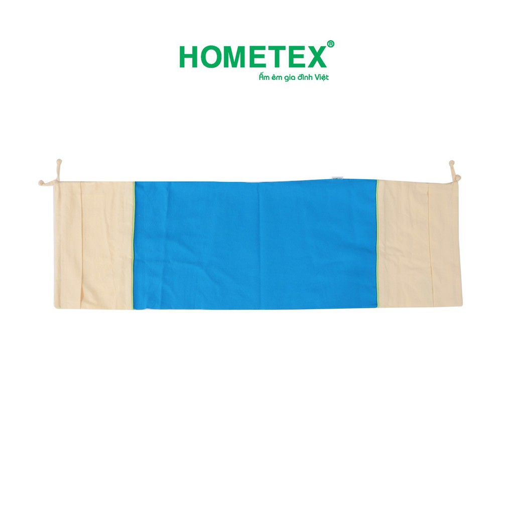 Vỏ gối ôm Hometex cho bé 22x55, 25x80,30x90cm có bèo cotton xốp màu