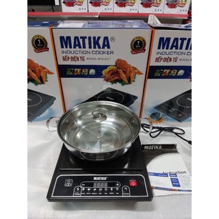 BẾP TỪ CAO CẤP MATIKA MTK-2111 (TẶNG KÈM NỒI)