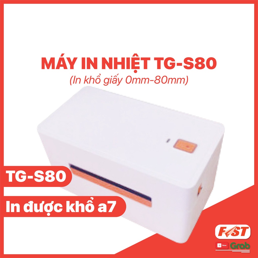 [Hỏa Tốc] Máy In Đơn Hàng Shopee, Máy in Nhiệt FAST in Đơn TMĐT A6, A7, Mã Vạch, Tem, Logo / Dùng Giấy In Nhiệt Tự Dính