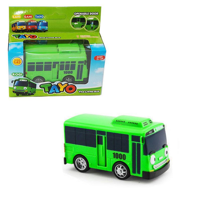 Xe buýt đồ chơi hoạt hình TAYO The Little Bus với chức năng kéo lùi xinh xắn vui nhộn cho các bé