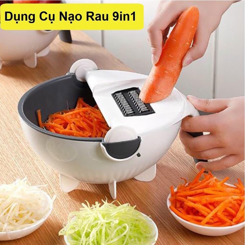 Dụng Cụ Gọt Bào Sợi Rau Củ 9in1 Đa Năng