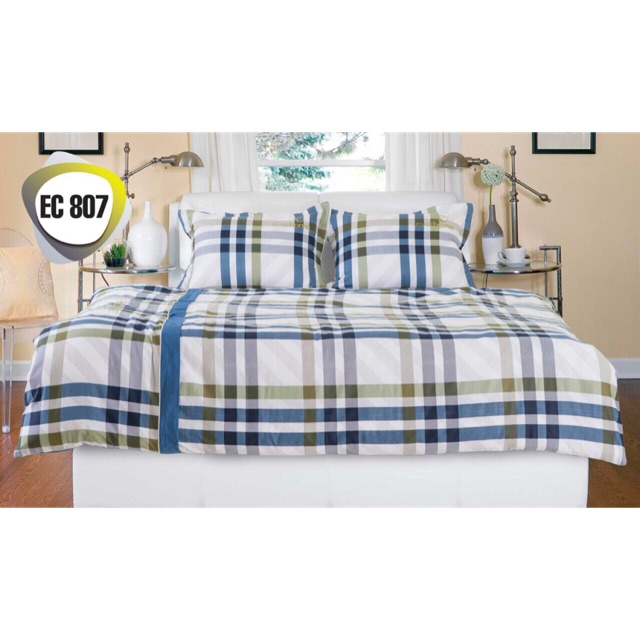 <Vô địch giá rẻ> Bộ chăn ga gối Everhome cao cấp và ruột chăn dày Sông Hồng