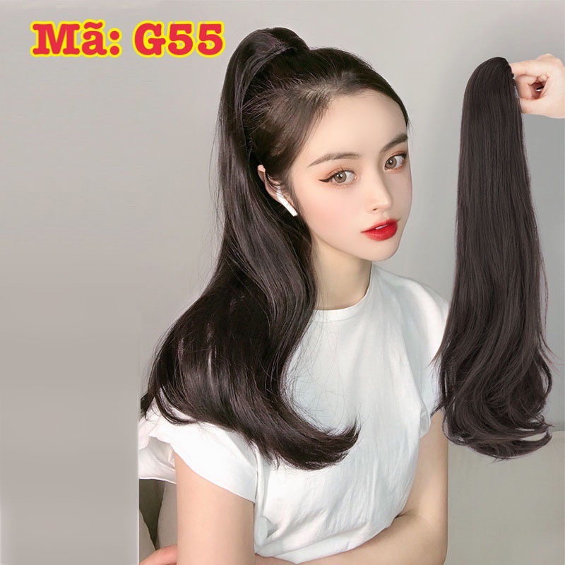 Tóc Giả Ngoạm Cup Đuôi 45cm( Sỉ 55k)