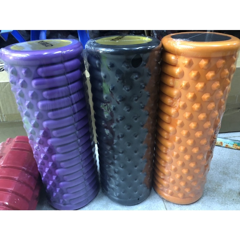 Con Lăn Yoga Foam Roller Cao Cấp, Ống Lăn Massage Yoga- Quyensports