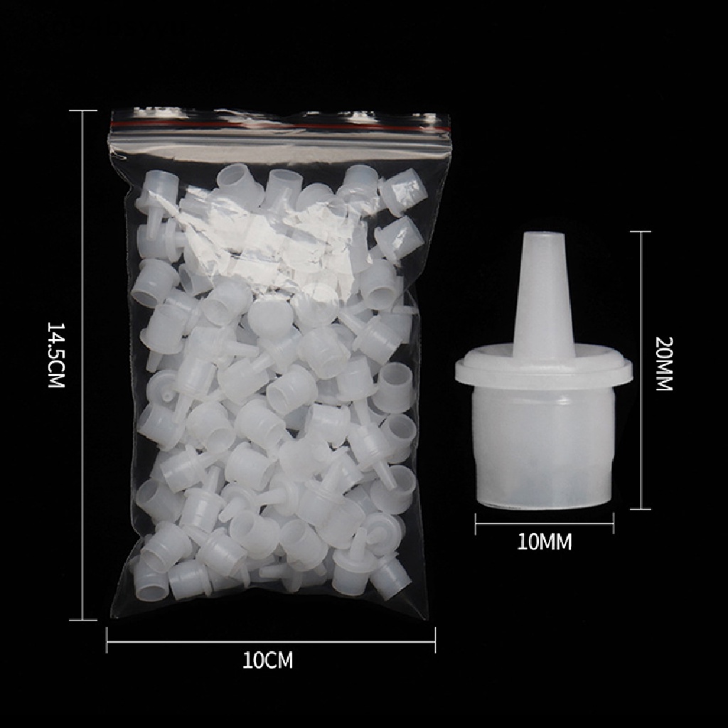 Set 100 Đầu Bịt Bình Đựng Keo Nối Mi Chuyên Dụng Xo94Bsyu