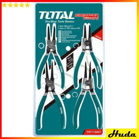 TOTAL - THT114041 BỘ KỀM MỞ PHE 4 CHI TIẾT 7&quot; (180MM) POI