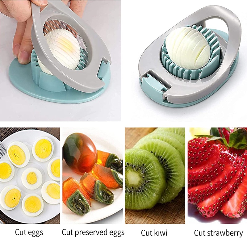 Dụng Cụ Cắt Trứng Đa Năng Bằng Thép Không Gỉ