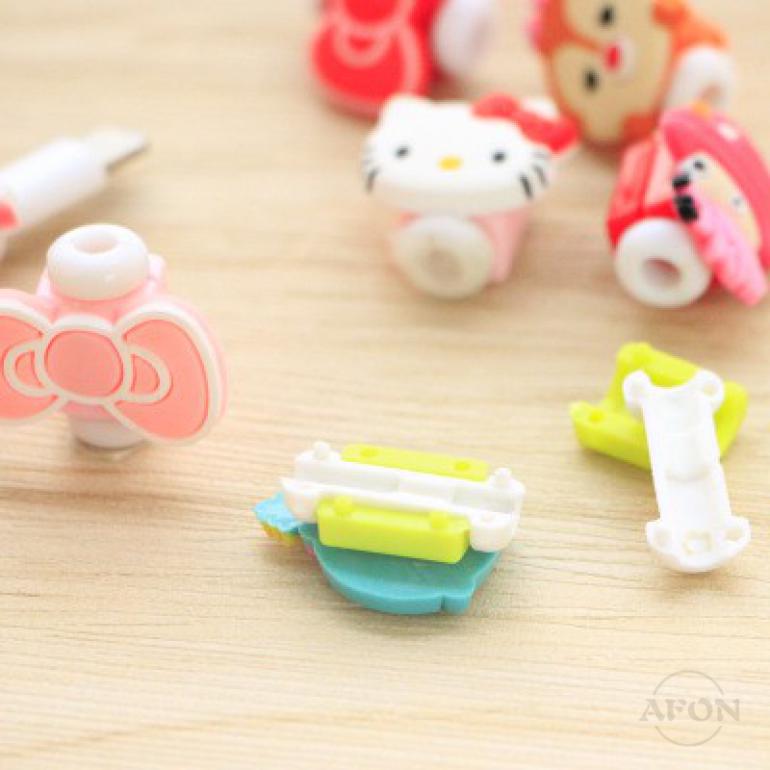 Vỏ bọc bảo vệ dây cáp Hello Kitty