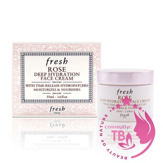 Kem dưỡng ẩm Fresh Rose Deep Hydration Face Cream - 50ml