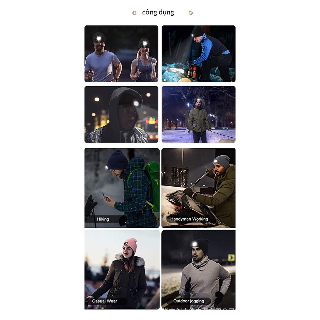 Mũ nón len liền loa nghe âm thanh siêu ấm nam nữ ngày rét