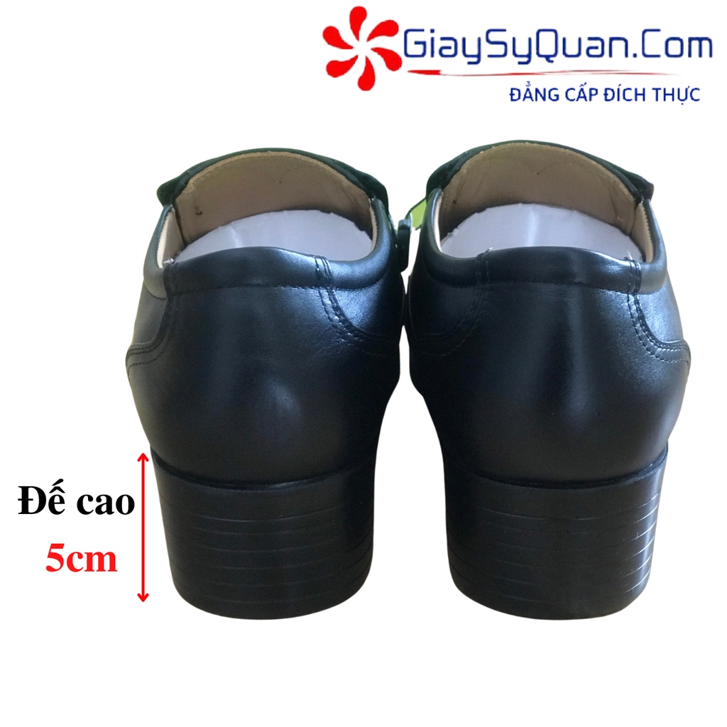 Giày Da Nam Tăng Chiều Cao - Mã 537