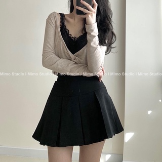 Áo thun vạt chéo