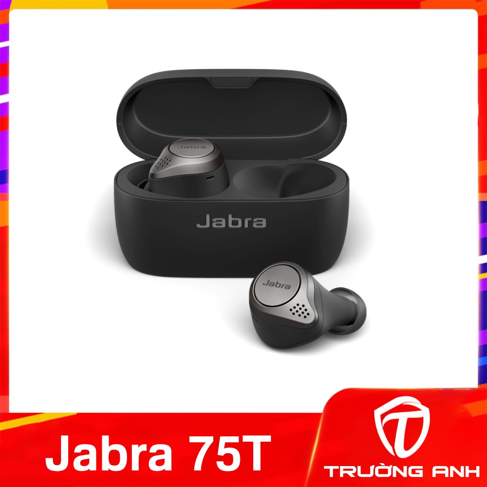 Tai Nghe Bluetooth Jabra Elite 75T Bass Cực Căng 💥Tai Nghe Không Dây Siêu Chất 2021💥