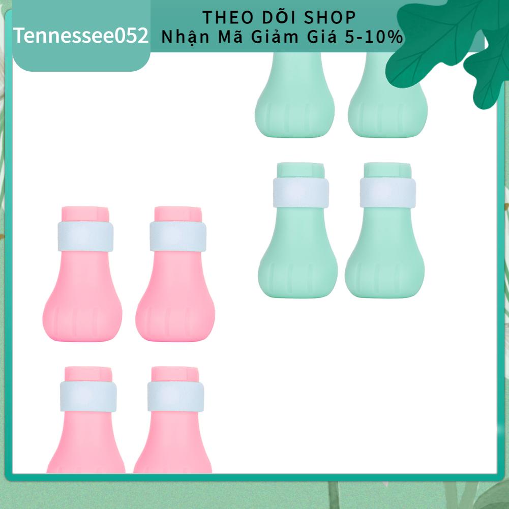 Bộ 4 Vỏ Bọc Chân Mèo Bằng Silicon Chống Cào Có Thể Điều Chỉnh