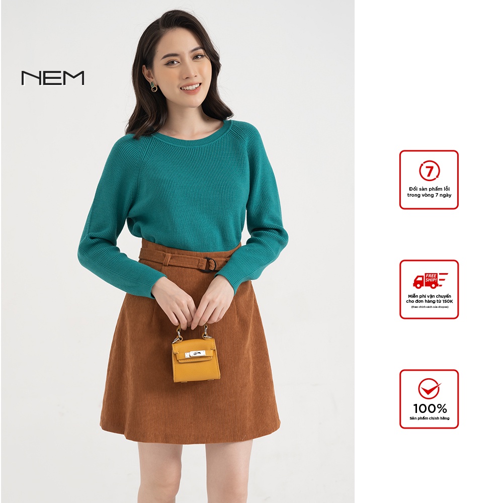 Áo len nữ dài tay thiết kế NEM Fashion AL60122 | BigBuy360 - bigbuy360.vn