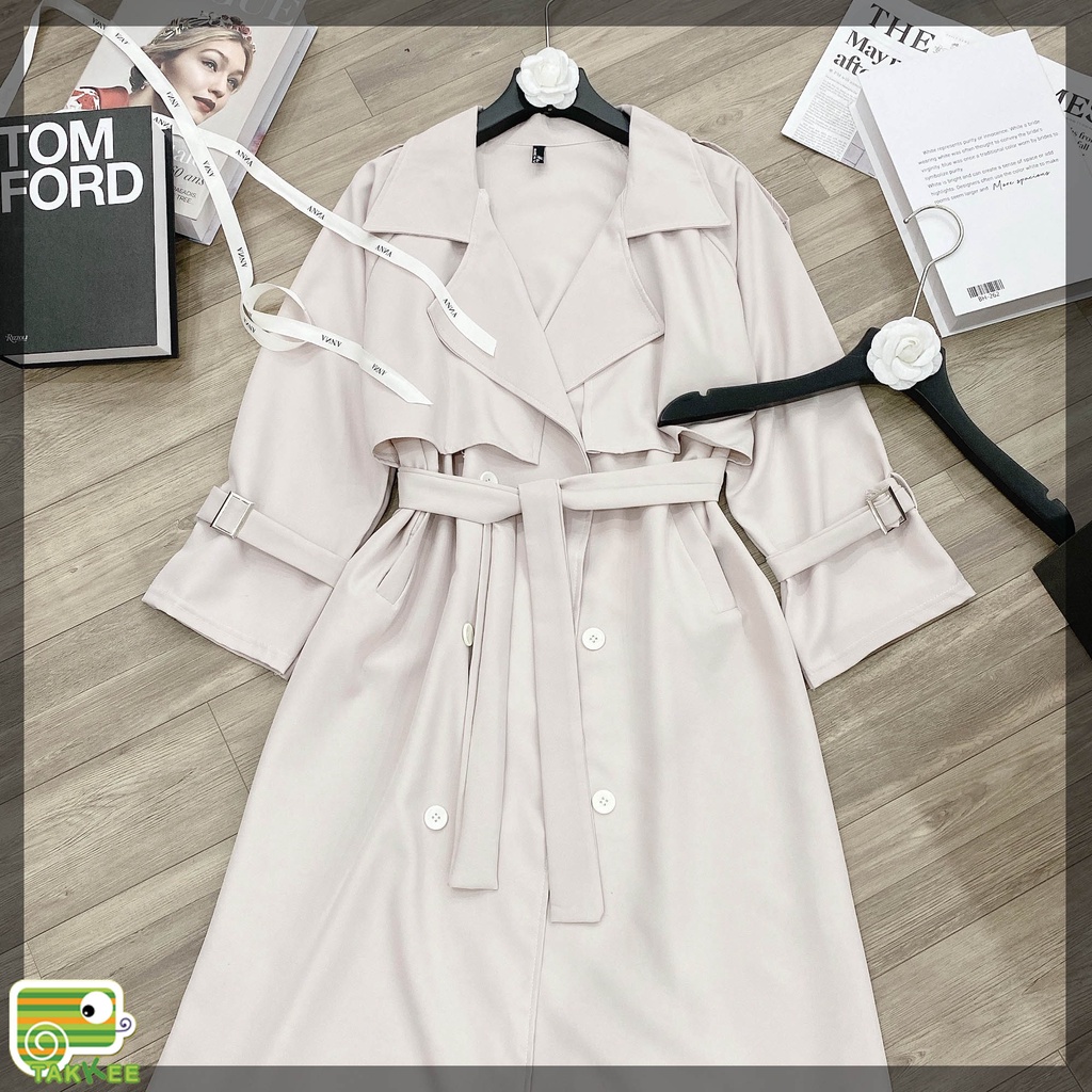 Khoác Mangto Nữ, Áo Khoác Nữ Dáng Dài Phong Cách Hàn Quốc Thanh Lịch | BigBuy360 - bigbuy360.vn