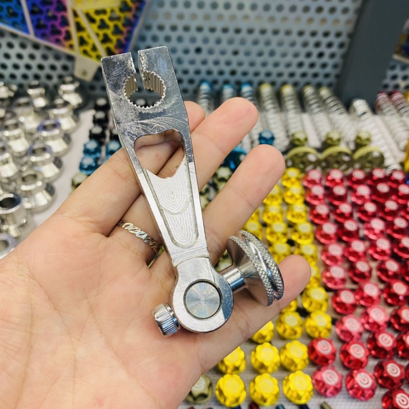 Càng Thắng Thẳng Inox 304 Núm Thái