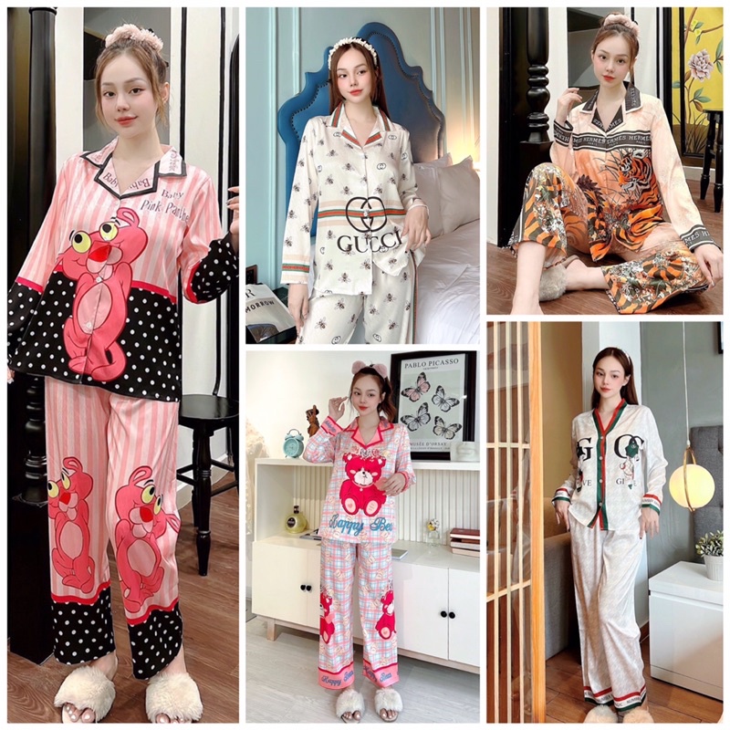 Đồ bộ lụa thiết kế cao cấp các kiểu đẹp và sang