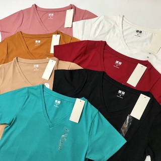 Áo phông nữ cổ tim Uni VNXK