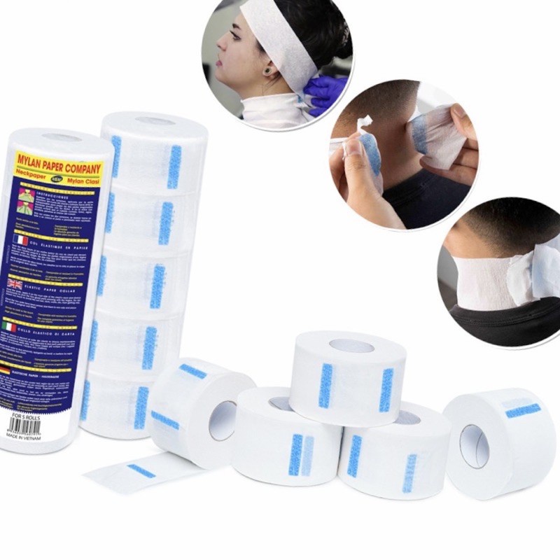 GIẤY CUỐN CỔ CHẶN TÓC. Dùng Cho Các Salon Và Spa Cao Cấp NAMI