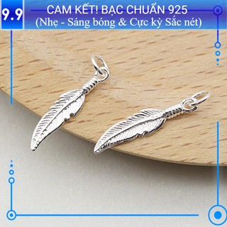 Charm bạc s925 lá ch146