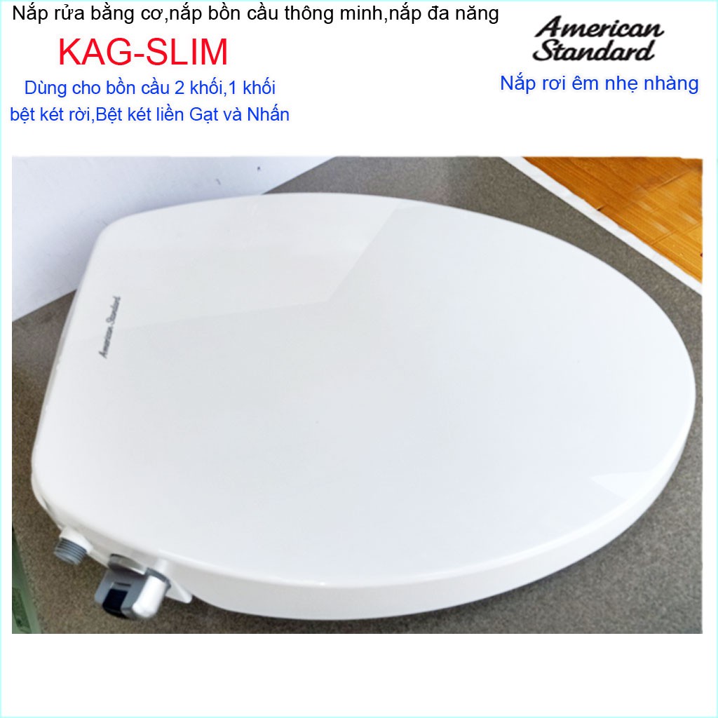 Nắp rửa bồn cầu thông minh American  Slim Smart Washer KAG-Slim00001WT