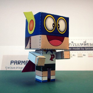 Mô hình giấy Anime Parman Cube