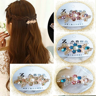 KẸP TÓC ĐÍNH ĐÁ LẤP LÁNH(KẸP NỮA TÓC)