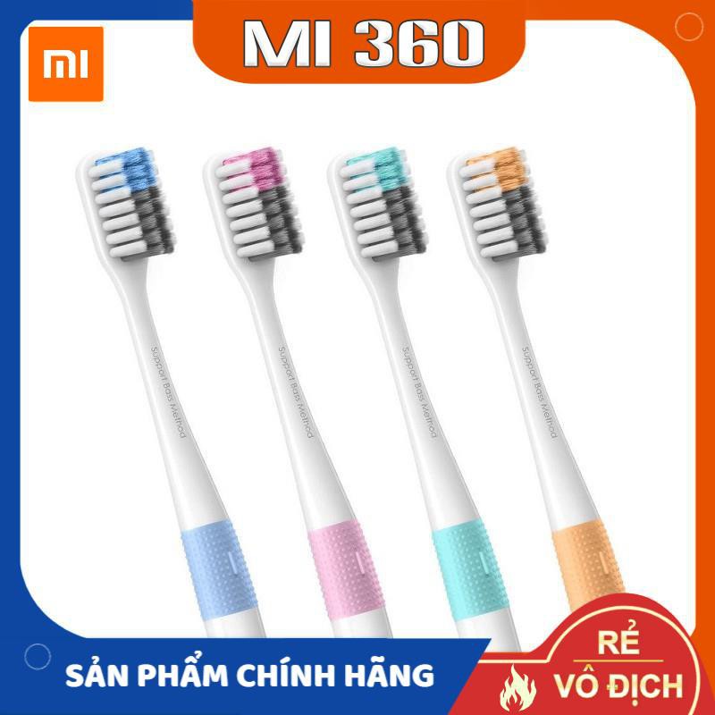 Bàn chải đánh răng Xiaomi DR.BEI toothbrush✅ Hàng Chính Hãng✅ 1 Hộp 4 Chiếc