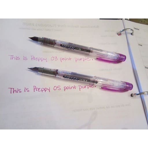 [ Hàng Nhật ] Combo 2 cái Bút máy học sinh Platinum Preppy PPQ-200 tiêu chuẩn Nhật bản cỡ 0.3 Cao Cấp Nhật Bản