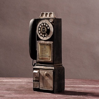 Điện thoại giả cổ trang trí vintage, retro phá cách độc đáo