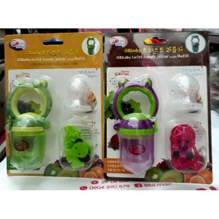 TÚI TẬP NHAI ĂN DẶM CHỐNG HÓC GB BABY - HÀN QUỐC.
