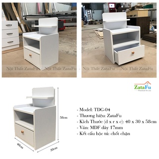 Tủ Kệ Đầu Giường Gỗ MDF