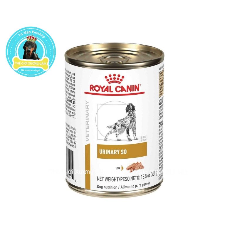 [HSD2022/2023] ROYAL CANIN URINARY S/O PATE HỖ TRỢ TAN SỎI CHO CHÓ