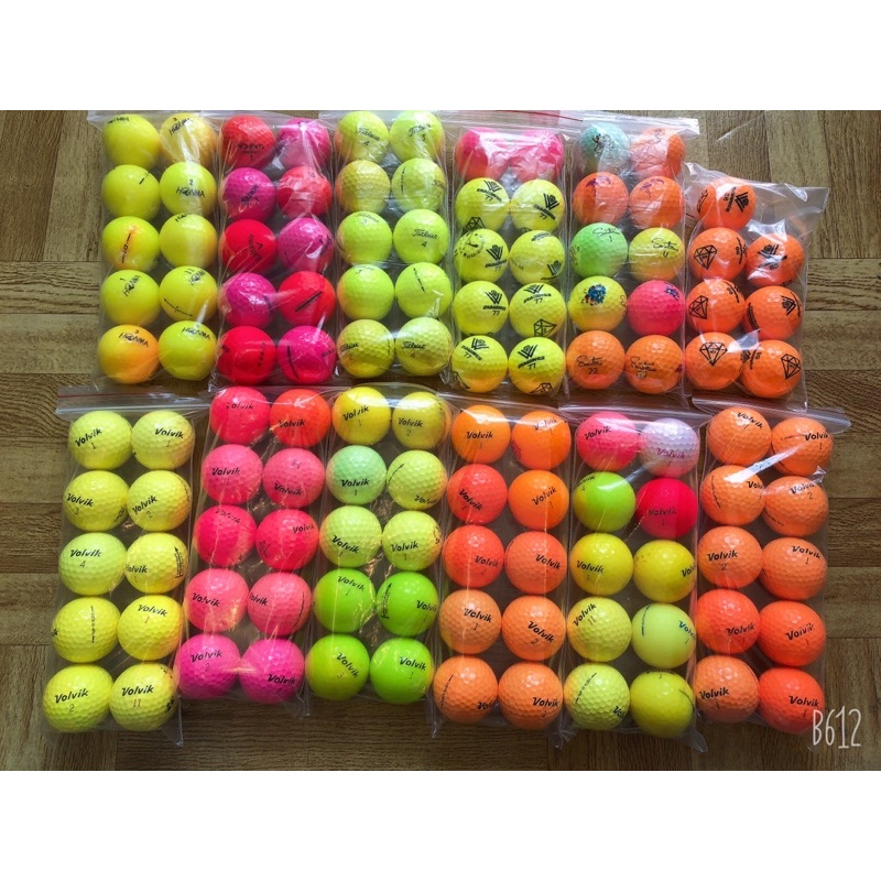 10 Trái Bóng Golf Đã Qua Sử Dụng Các Loại Callaway, TaylorMade , Srixon, Volvik...🏒🏒