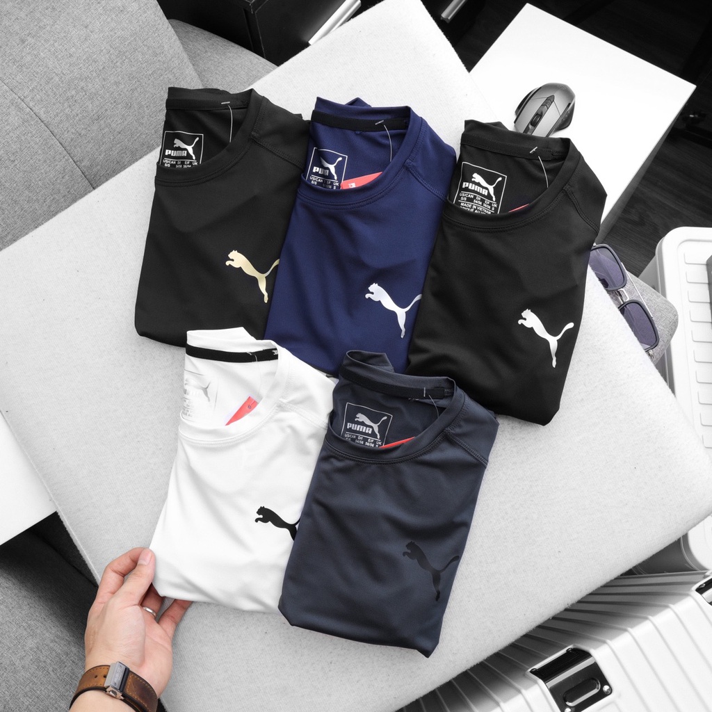 Áo Tập Gym Nam P.U.M.A. Thể Thao Vải Thun Lạnh