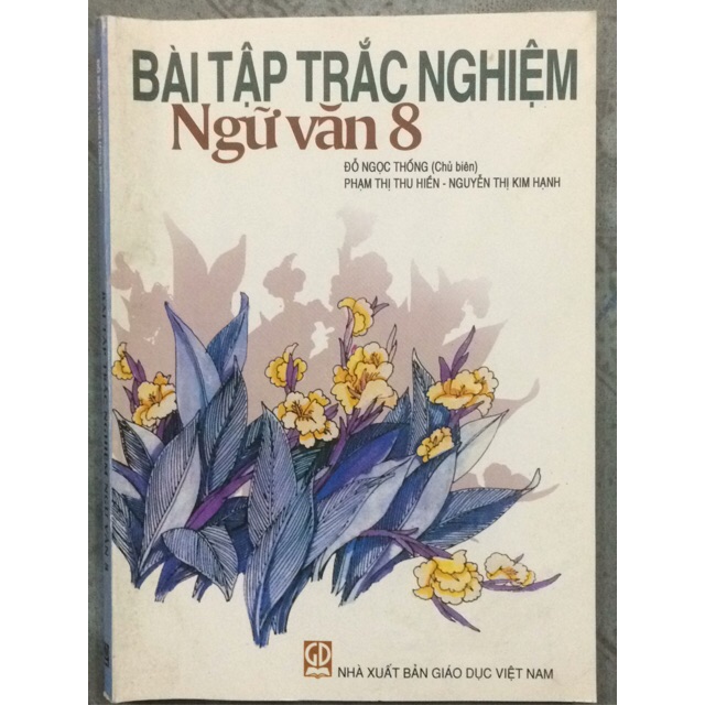 Sách - Bài tập trắc nghiệm Ngữ văn 8