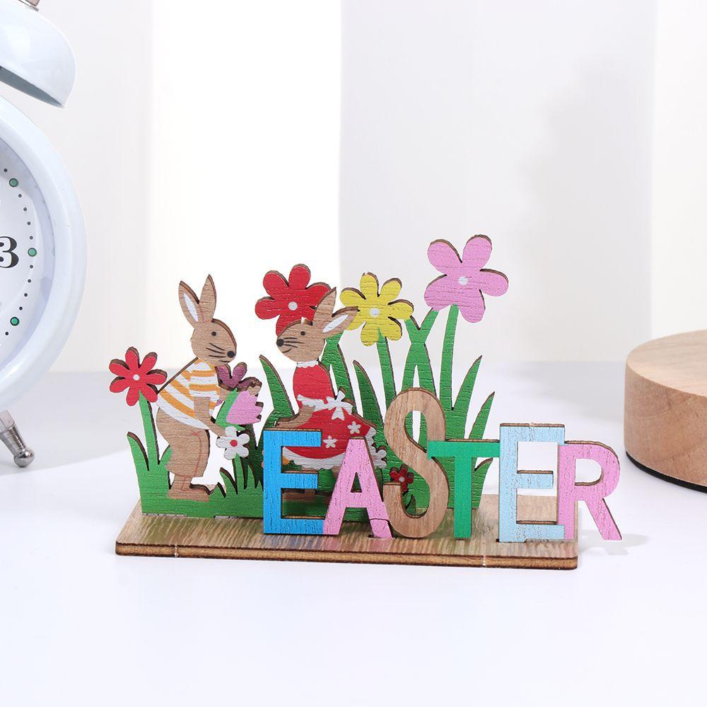 CONOPERY Thỏ Phục Sinh 3D Thủ Công Dùng Trang Trí Độc Đáo Mới