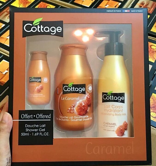 Set tắm, tẩy tế bào chết, dưỡng thể Cottage | BigBuy360 - bigbuy360.vn