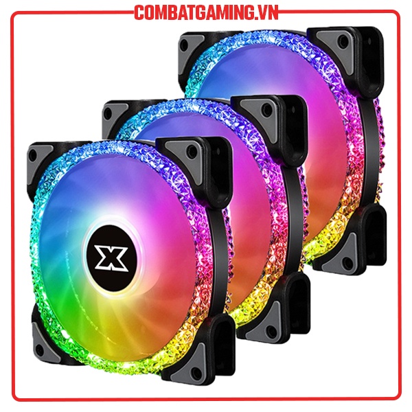 Bộ 3 FAN XIGMATEK GALAXY III ROYAL BR120 ARGB