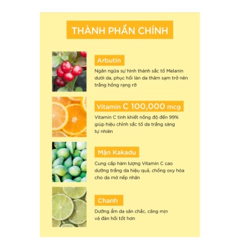 Cathy Doll Sữa dưỡng thể trắng da mờ thâm Whitamin Vitamin C Arbutin Body Lotion