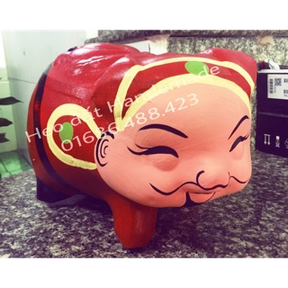 Heo đất handmade Ông thần tài