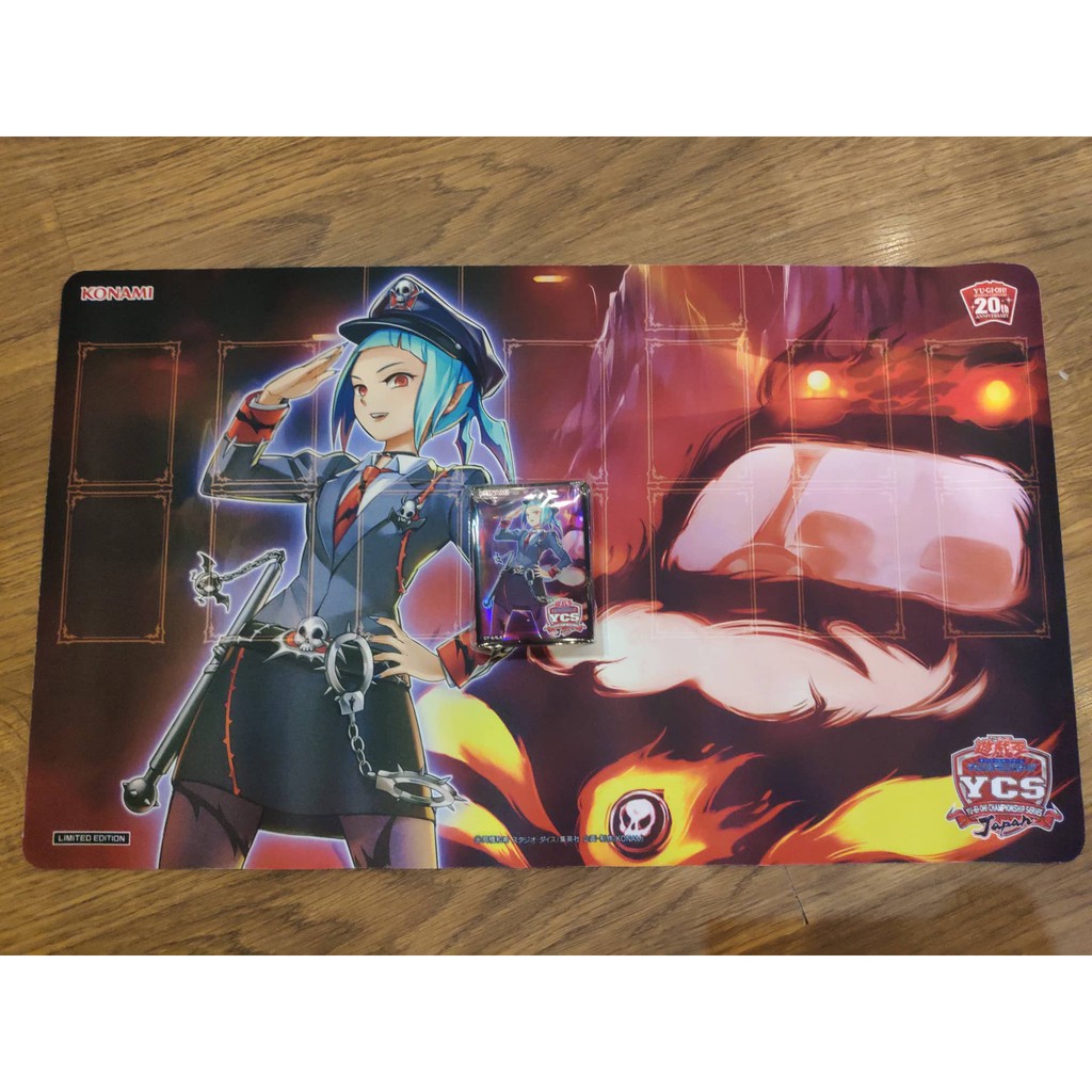 Bàn Đấu Bài Playmat chính hãng YCS Nhật bản cao cấp kèm bọc sleeve 100 cái