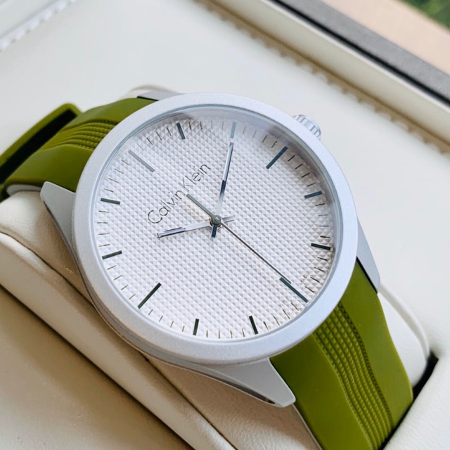 Đồng hồ Nam Calvin Klein Color White Dial Men's Watch K5E51FW6