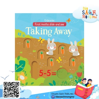 Đồ Chơi Cho Bé Học Toán First Maths Slide and See Taking Away – Usborne