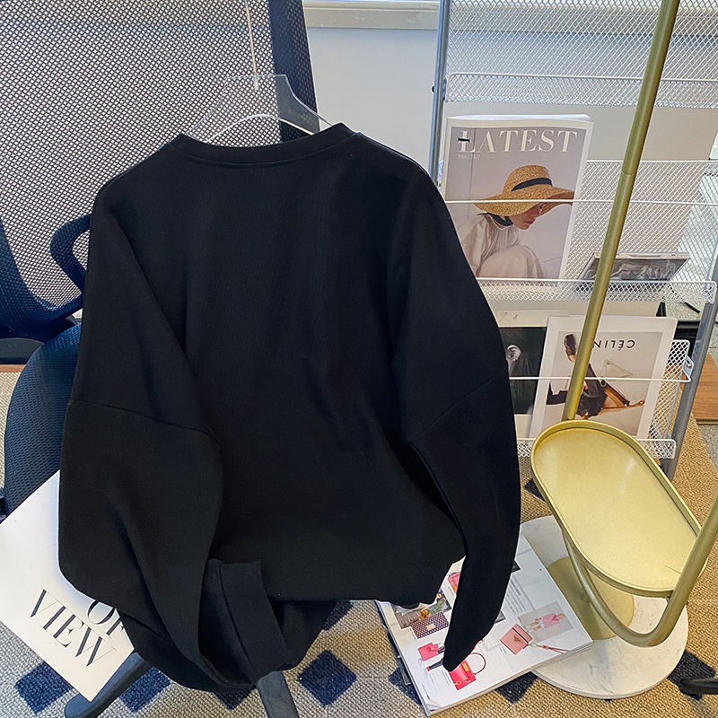 ZHELIHANGFEI Set Áo Thun Tay Dài + Quần Short Lưng Cao Phong Cách Thể Thao Năng Động