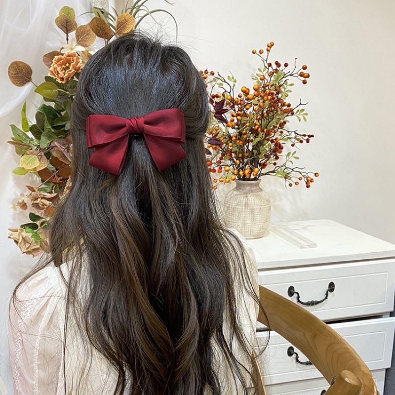 [RẺ VÔ ĐỊCH] KẸP TÓC PHỐI NƠ 3 MÀU XINH XẮN