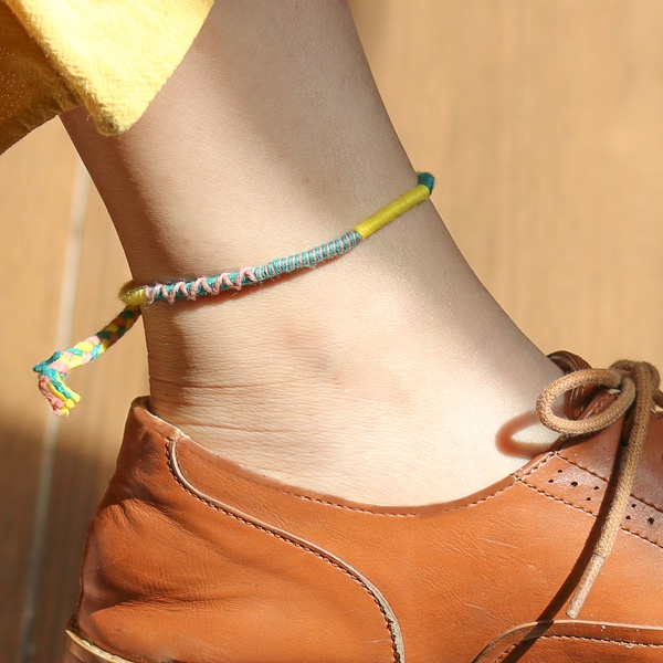 Vòng Chân/Vòng Tay TX's Handmade vintage - Phong Cách Bohemian Cho Nam/Nữ -TX handmade - Nguyệt Tam
